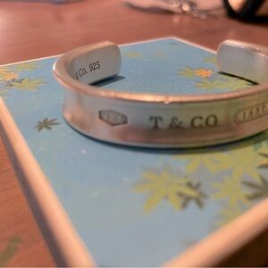 Tiffany cuff sterling 6"